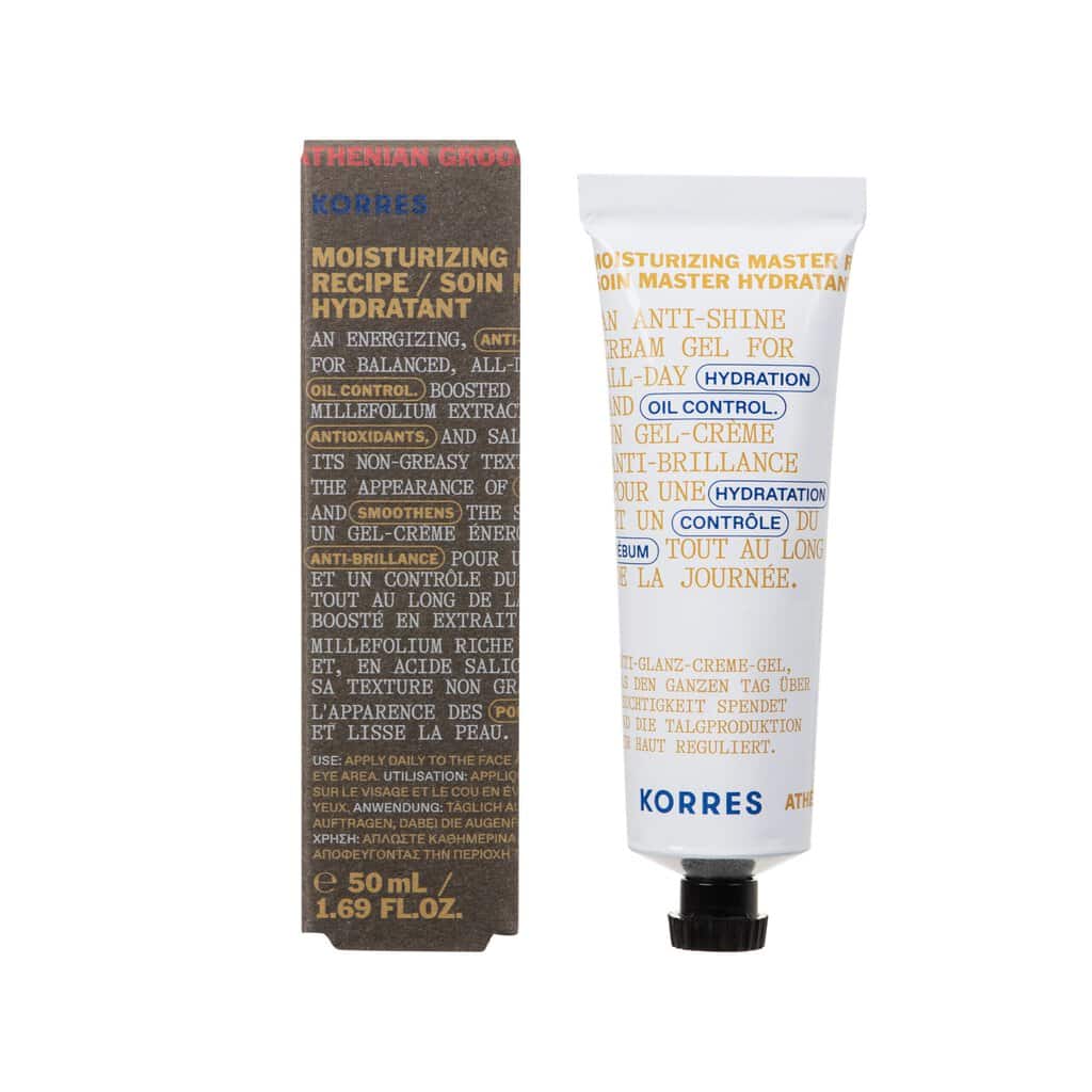 KORRES Athenian Grooming Κρέμα Gel Προσώπου για Άνδρες 50ml - Εικόνα 2