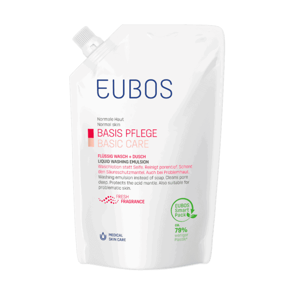 BASIC EUBOS RED LIQUID WASHING EMULSION REFILL 400ml