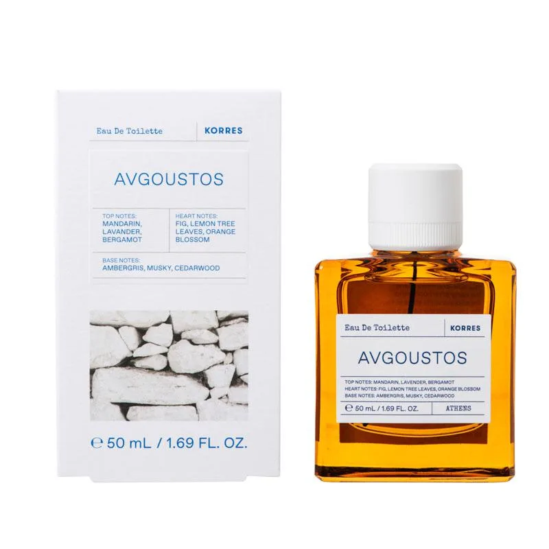 KORRES Avgoustos Eau De Toilette 50ml