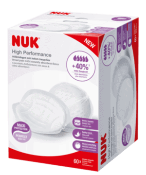 NUK Επιθέματα στήθους High Performance 60 τεμ.
