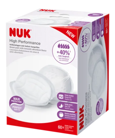 NUK Επιθέματα στήθους High Performance 60 τεμ.
