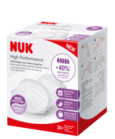 NUK Επιθέματα στήθους High Performance 30 τεμ.