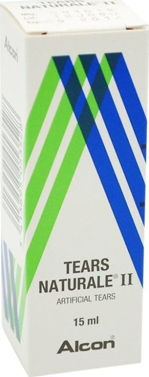 Alcon Tears Naturale II Οφθαλμικές Σταγόνες για Ξηροφθαλμία 15ml