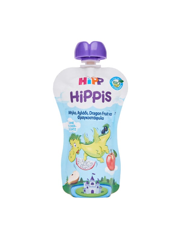 HIPPis ΔΡΑΚΟΣ ΜΕ ΜΗΛΟ-ΑΧΛΑΔΙ & DRAGON FRUIT ΑΠΟ 1 ΕΤΟΥΣ - 100gr