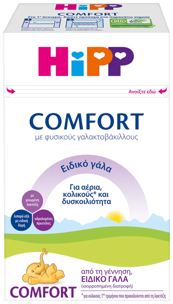 HiPP COMFORT ΓΑΛΑ ΑΠΟ ΤΗ ΓΕΝΝΗΣΗ 600gr
