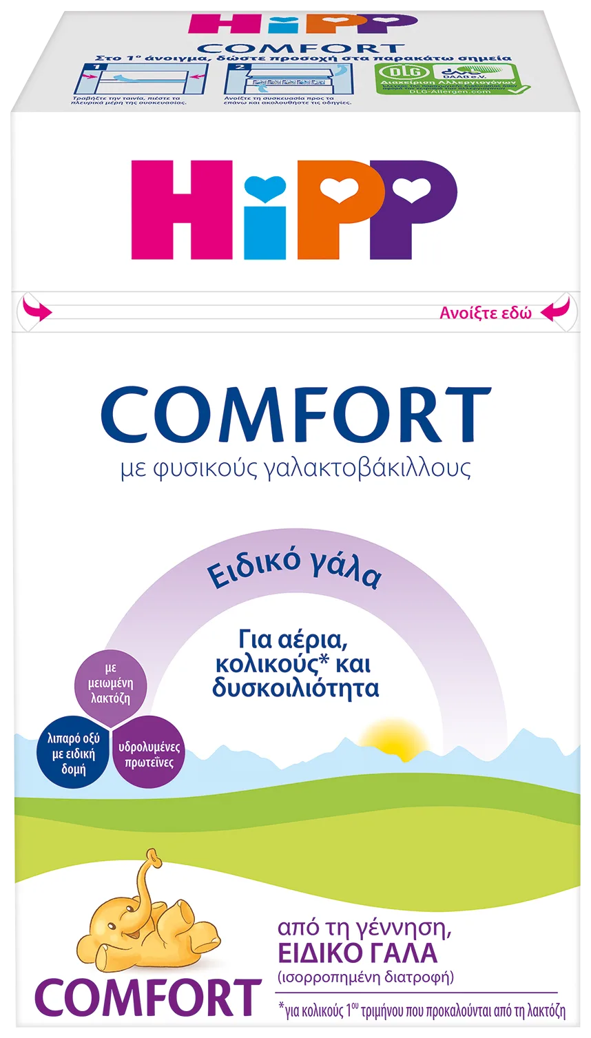 HiPP COMFORT ΓΑΛΑ ΑΠΟ ΤΗ ΓΕΝΝΗΣΗ 600gr