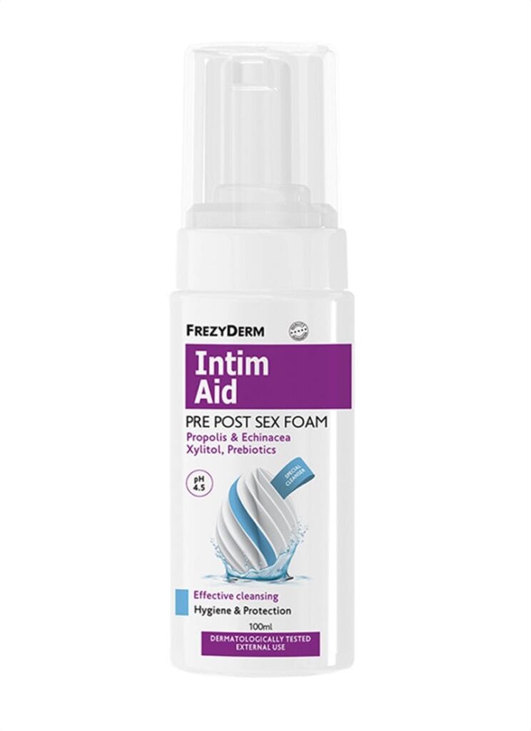 Frezyderm INTIM AID PRE POST SEX FOAM PH 4.5