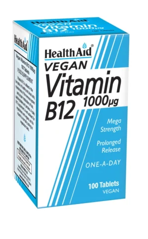 Health Aid B12 1000mg 100 Ταμπλέτες