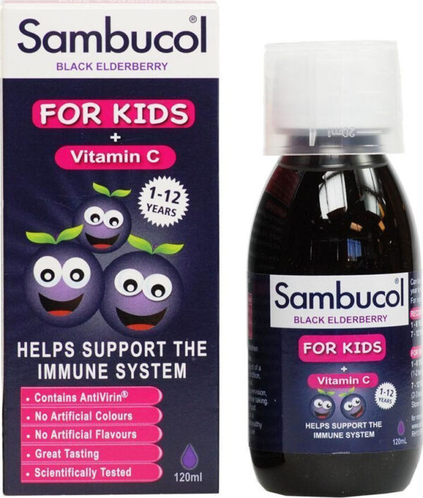 Sambucol for kids + Vitamin C 120ml