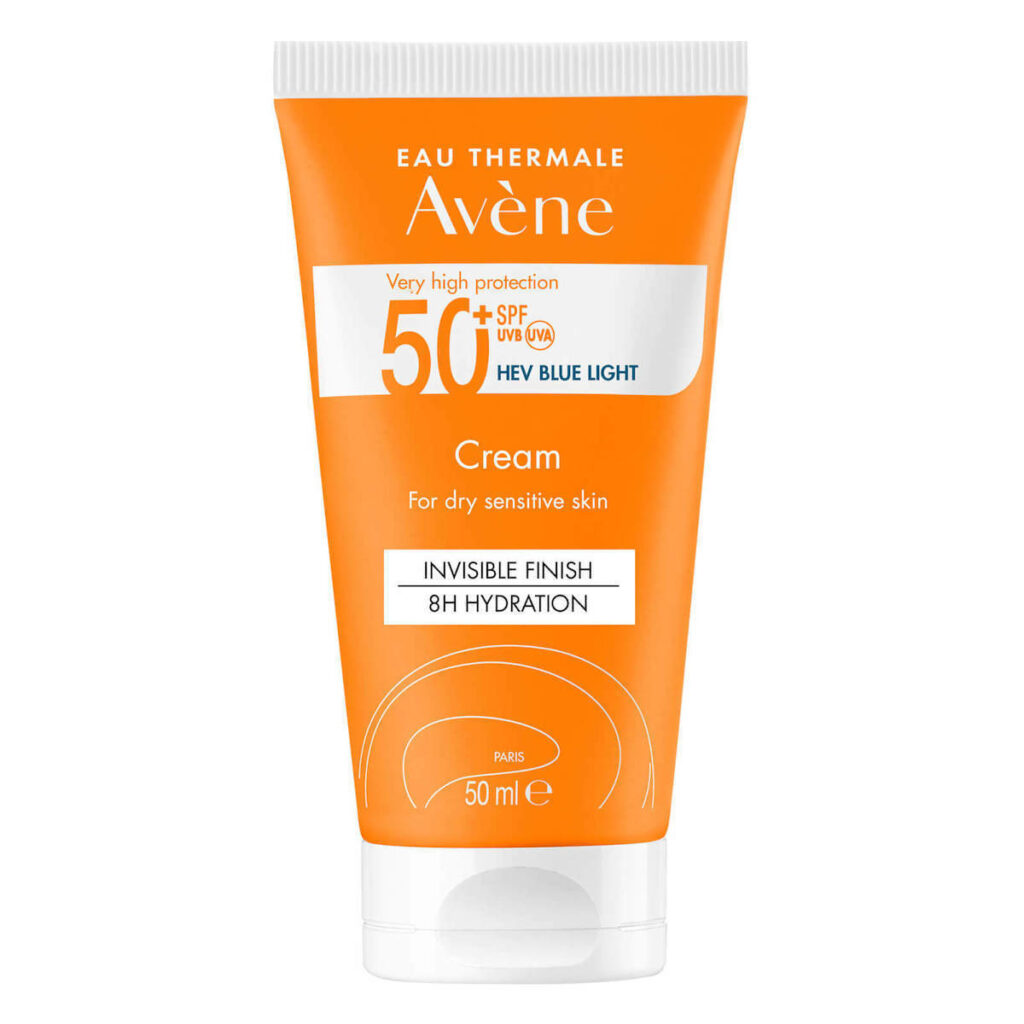 Avene Soins Solaires Creme SPF50+ Αντηλιακή Προσώπου για Ξηρές/Πολύ Ξηρές Επιδερμίδες 50ml