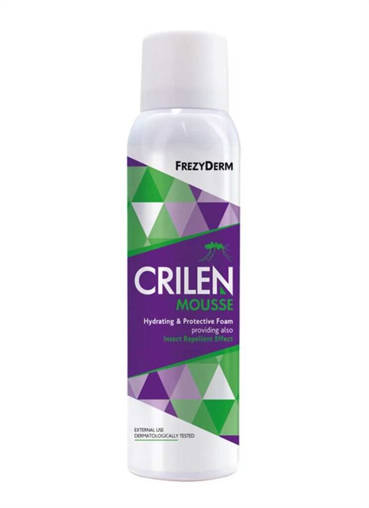 CRILEN MOUSSE - Αφρός για Προστασία από Τσιμπήματα Εντόμων 150ml