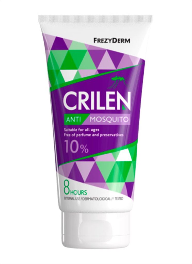 CRILEN ANTI-MOSQUITO 10% για προστασία από Κουνούπια 150ml
