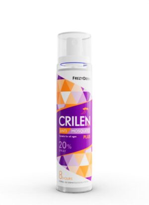 CRILEN ANTI-MOSQUITO PLUS SPRAY 20% για προστασία από Κουνούπια 100ml