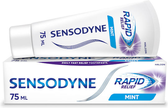 Sensodyne Rapid Relief Οδοντόκρεμα κατά της Τερηδόνας 75ml