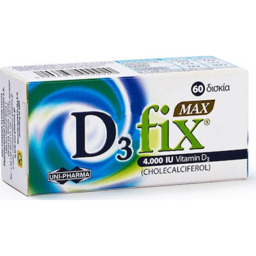 Unipharma D3 Fix Max 4000 IU 60 tabs