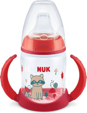 Nuk Εκπαιδευτικό Μπιμπερό Πλαστικό με Λαβές 6m+ 150ml