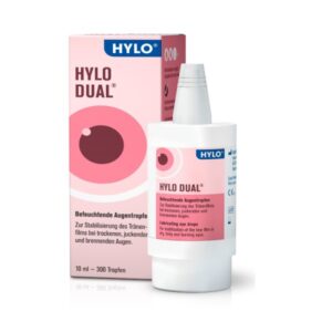 Hylo Dual Λιπαντικές Οφθαλμικές Σταγόνες με Εκτοϊνη 10ml