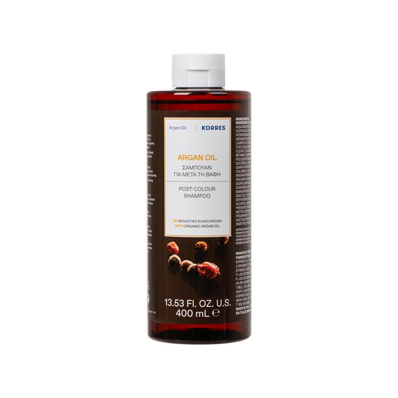 KORRES Argan Oil Σαμπουάν Για Μετά Τη Βαφή 400ml