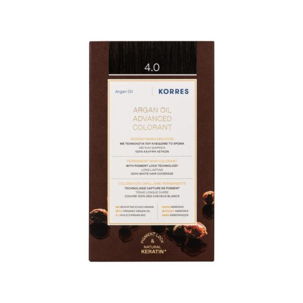 KORRES Argan Oil Advanced Colorant 4.0 Καφέ