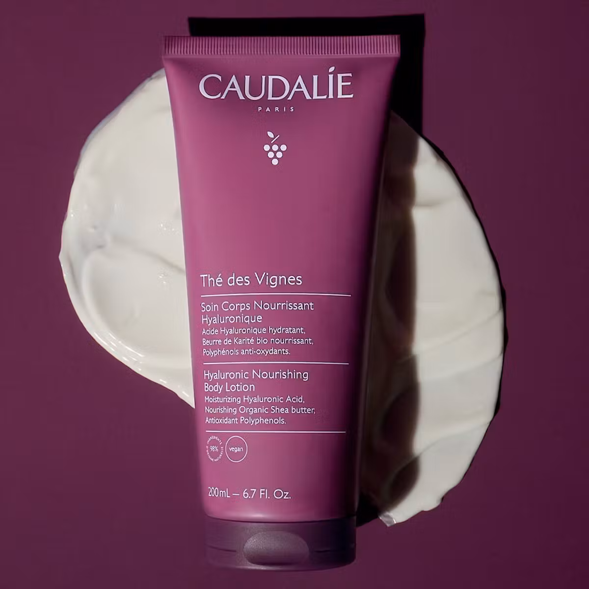 Caudalie Thé des Vignes Hyaluronic Nourishing Body Lotion 200ml - Εικόνα 2