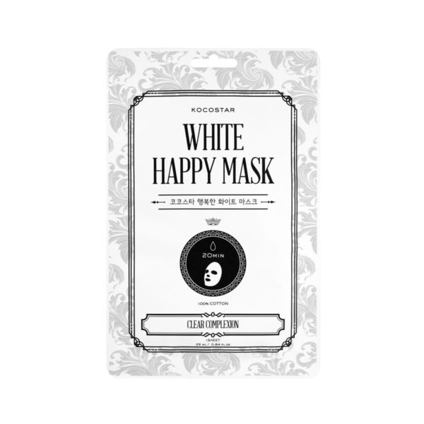 KOCOSTAR WHITE HAPPY MASK