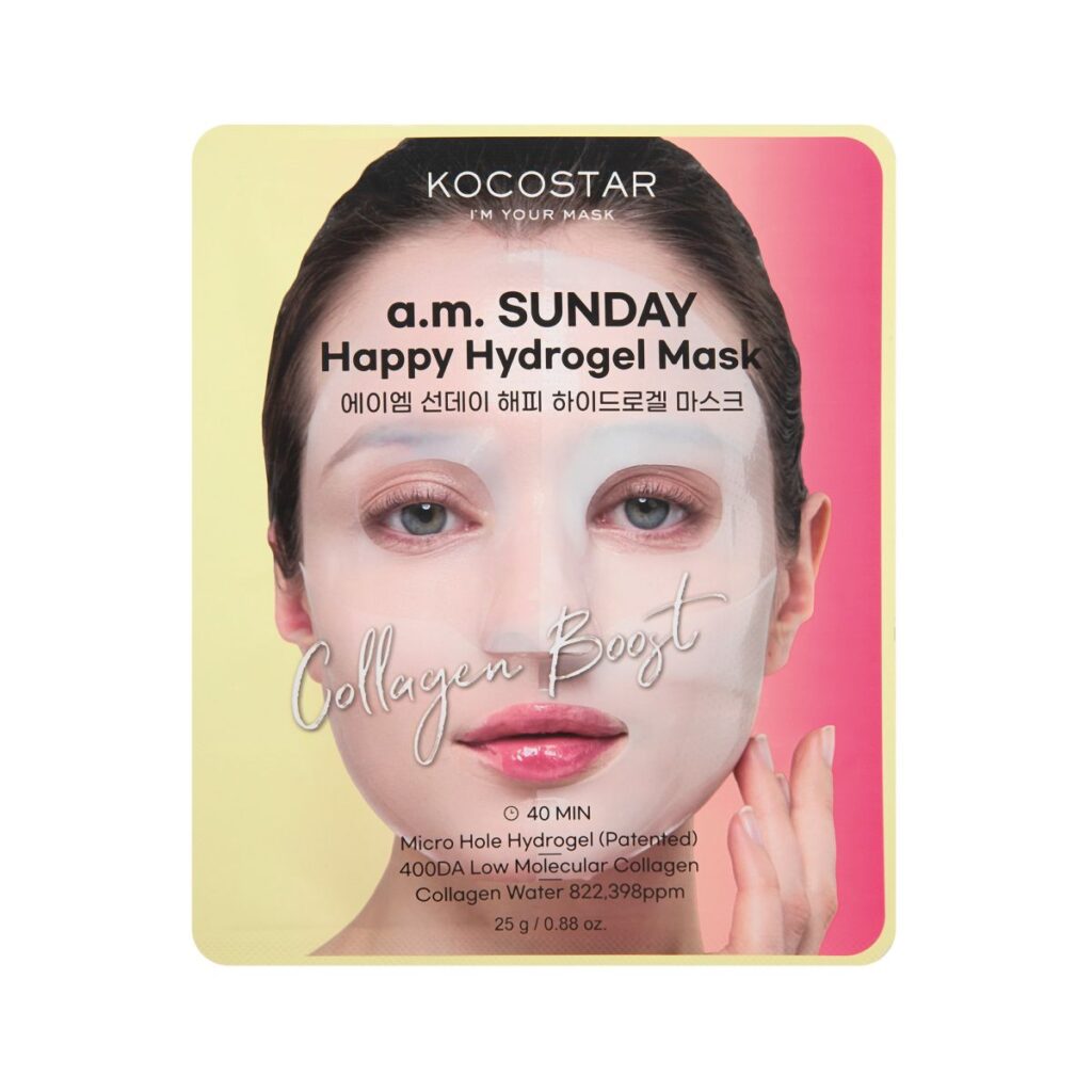 KOCOSTAR A.M. SUNDAY HAPPY HYDROGEL MASK