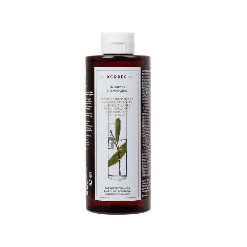 KORRES Δάφνη + Echinacea Σαμπουάν Κατά της Πιτυρίδας + της Ξηροδερμίας 400ml