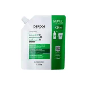 DERCOS Anti-Dandruff Refill Αντιπιτυριδικό Σαμπουάν Για Κανονικά & Λιπαρά Μαλλιά 390ml