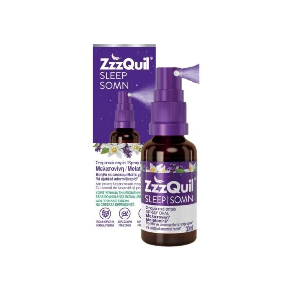 ZzzQuil Sleep Στοματικό Σπρέι για τον Ύπνο με Μελατονίνη 30ml