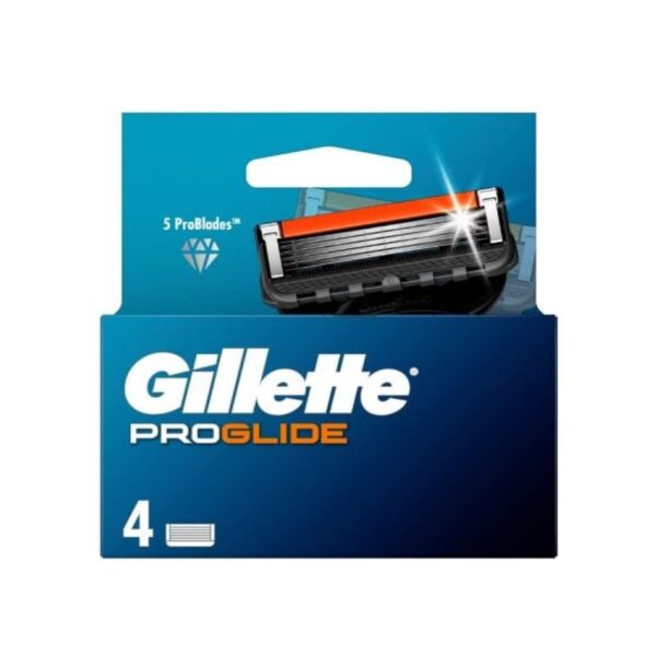 Gillette ProGlide Ανταλλακτικές Κεφαλές Ανδρικής Ξυριστικής Μηχανής 4τεμ