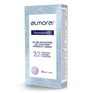 Almora Plus® Normobowell για την Αντιμετώπιση των Συμπτωμάτων του Συνδρόμου Ευερέθιστου Εντέρου 30tabs