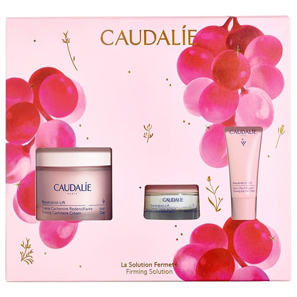 Caudalie Xmas Promo Firming Solution Resveratrol-Lift Firming Cashmere Kρέμα Ημέρας-50ml & Δώρο Kρέμα Νυκτός-15ml & Δώρο Gel Κρέμα Ματιών-5ml