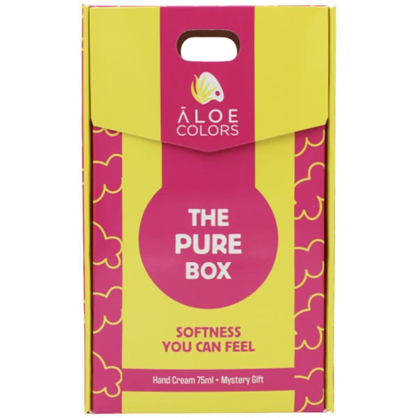Aloe Colors Xmas Promo The Pure Box με So Velvet Hand Cream Ενυδατική Κρέμα Χεριών 75ml & Mystery Gift