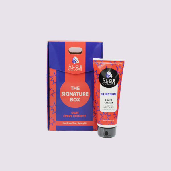 Aloe colors The Signature Box κρέμα χεριών 75ml & Mystery Gift