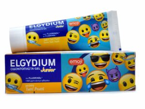 Elgydium Junior Emoji Toothpaste Παιδική Οδοντόκρεμα με Γεύση Tutti Frutti 50ml