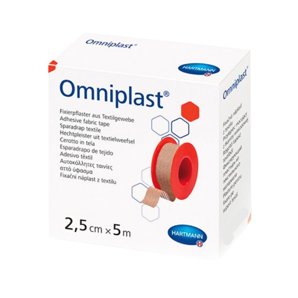 Hartmann Omniplast Yφασμένες Tαινίες Στερέωσης (2.5cm x 5m) 1τμχ