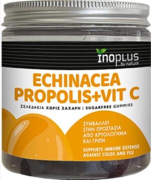 Inoplus Echinacea Propolis + Vit C 60ζελεδάκια
