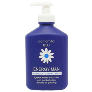 Camomilla Blu Energy Man Intimate Wash Υγρό Καθαρισμού για την Eυαίσθητη Περιοχή του Άνδρα pH5.5 300ml