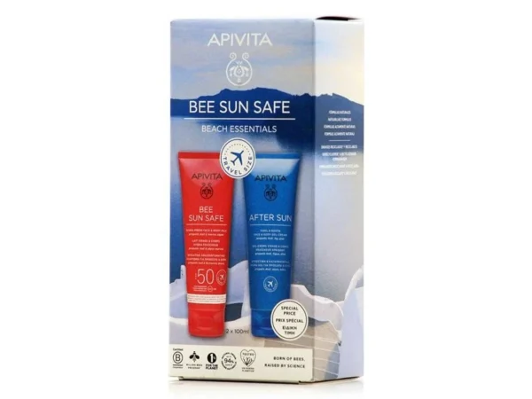 Apivita Promo Bee Sun Safe Hydra Fresh Face & Body Milk Spf 50 100ml & After Sun 100ml
