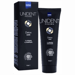 Intermed Unident Pharma Detox Οδοντόκρεμα με Ενεργό Άνθρακα για Λεύκανση 75ml