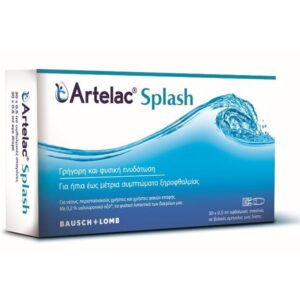 Bausch & Lomb Artelac Splash Λιπαντικές Οφθαλμικές Σταγόνες για Ενυδάτωση 30x0.5ml