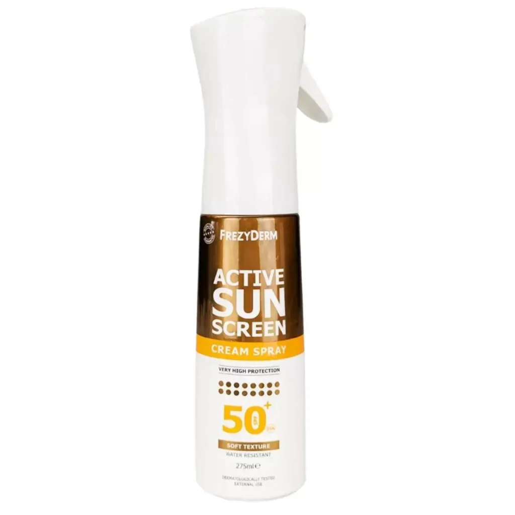 Frezyderm Active Αντηλιακή Κρέμα σε Spray SPF50+ 275ml