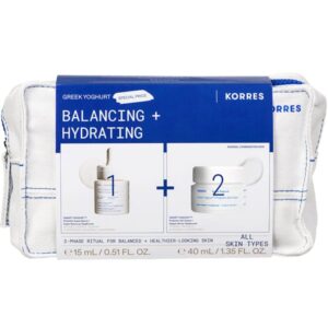 Korres Promo Pack με Smart Yoghurt Super Serum με Προβιοτικά 15ml-Κρέμα-Gel Προσώπου με Προβιοτικά 40ml & Δώρο Νεσεσέρ