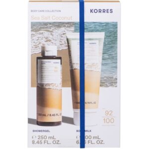 Korres Promo Pack Sea Salt Coconut με Αφρόλουτρο 250ml & Γαλάκτωμα Σώματος 200ml