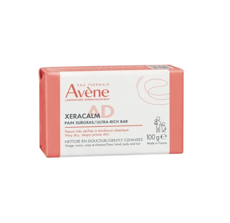 Avene XeraCalm A.D Υπερλιπαντική Στερεή Πλάκα Καθαρισμού 100gr