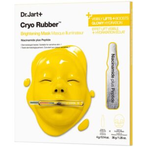 Dr. Jart+ Cryo Rubber Brightening Mask Μάσκα Προσώπου για Λάμψη με Νιασιναμίδη και 2% Πεπτίδια 40g