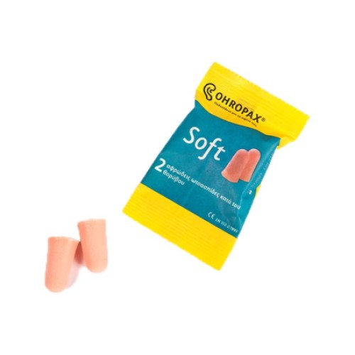 Ohropax Soft Αφρώδεις Ωτοασπίδες 2 τεμάχια