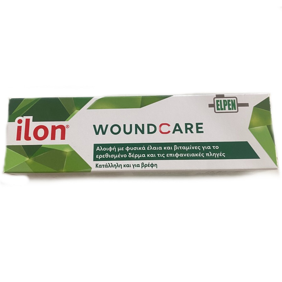 Elpen Ilon Woundcare Αναπλαστική Αλοιφή με Φυσικά Έλαια & Βιταμίνες 50ml