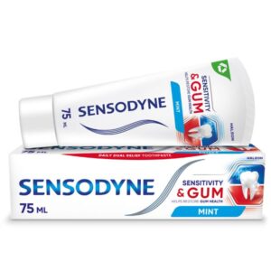 Sensodyne Sensitivity & Gum Mint Οδοντόκρεμα για Ευαίσθητα Δόντια & Ούλα που Aιμορραγούν 75ml