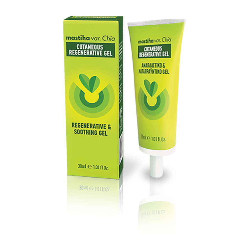 Iasis Pharma Mastiha Var. Chia Cutaneous Regenerative & Soothing Gel Αναπλαστικό & Καταπραϋντικό Gel για Ουλές & Εγκαύματα 30ml
